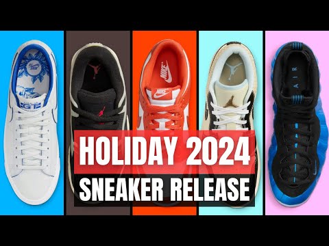 BEST HOLIDAY 2024 Sneaker Release from Nike to Jordan (PART 2)