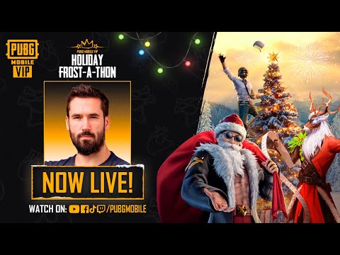 PUBG MOBILE VIP Holiday Frost-a-Thon: Santa's Fortress w/ @ThesaurusPG!