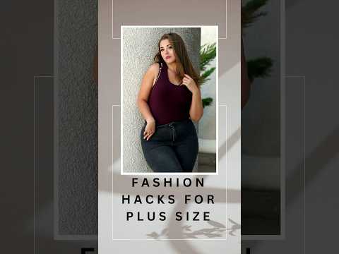 "Fashion Hacks For Plus Size Women!"💁‍♀️💃👗 #shortsfeed #shorts #fashionhacks