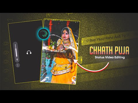 Trending New Chhath Puja Status Video Editing in Capcut | Chhath Puja Status Video Editing