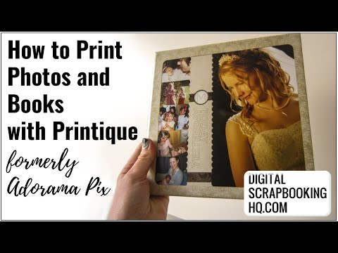 How to print photos and books with Printique (Adorama Pix) 2020