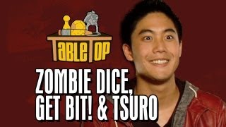 Zombie Dice, Get Bit! & Tsuro: Ryan Higa, Freddie Wong, Rod Roddenberry. TableTop Ep 3