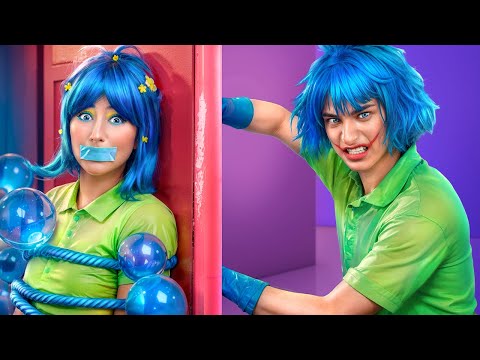 GOOD Joy vs BAD Joy! INSIDE OUT 2 Rules Me in Real Life!