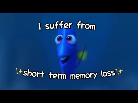 Dory having the memory of a goldfish… except she’s a blue tang