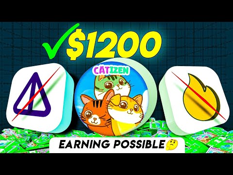 😳 $1200 ডলার ইনকাম সম্ভব | CatizenAi Airdrop Update | how to Join Catizenai Telegram Airdrop