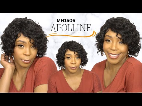 Bobbi Boss 100% Human Hair Wig - MH1506 APOLLINE --/WIGTYPES.COM