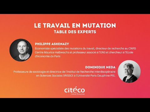 Conférence "Le travail en mutation" - 11/03/2023