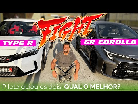 Piloto acelerou Civic Type R e GR Corolla no Velo Città e compara: qual o melhor?