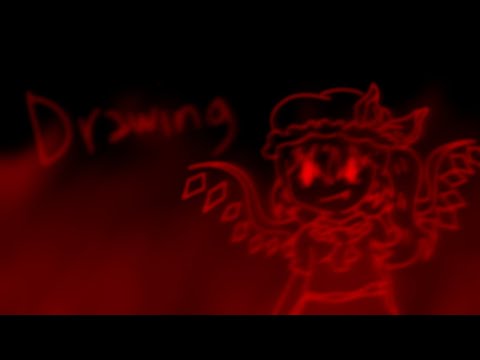 플랑드르 스칼렛 그리기 (Drawing Flandre Scarlet)