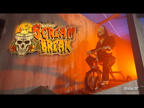 Six Flags Scream Break | SAW X | 2 Haunted Houses |  Spring Break After-Hours Event 2024