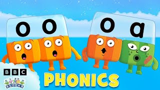 Letter Teams - OO & OA | Phonics For Kids - Learn To Read | Alphablocks