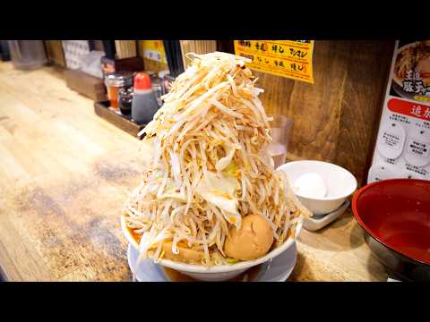 Big Eater’s Favorite Ramen Shop! A Generous Serving of Ramen—More Than 1kg! 丨THE BEST Ramen in Japan