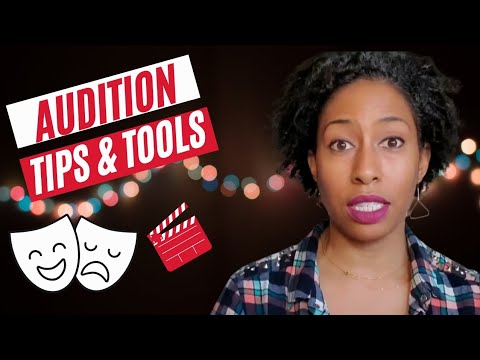 AUDITION TIPS & TOOLS FOR THE COMMERCIAL ACTOR: The Audition Journal