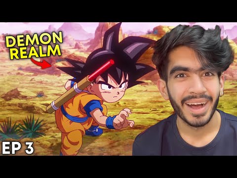 Goku Finally in Demon Realm 😍 | Dragon Ball Daima Episode 3 in hindi