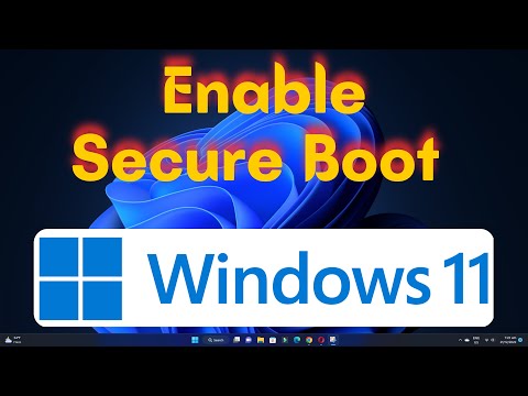 How to Enable Secure Boot Windows 11