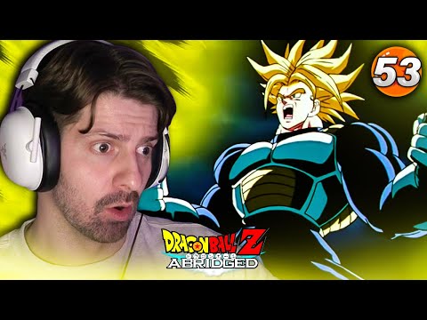 Trunks is The STRONGEST? - Dragon Ball Z Abridged Reaction Episode 53