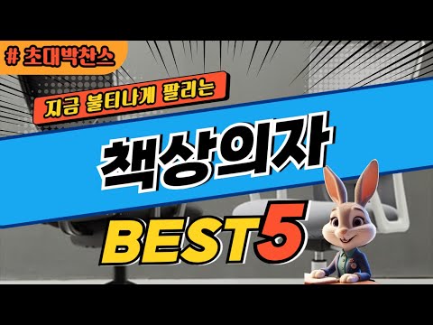 2025 초대박 찬스 책상의자 추천 대박 가성비 베스트5! 후기 비교