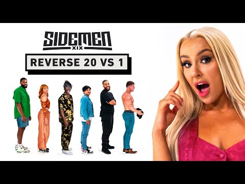 SIDEMEN REVERSE 20 VS 1: TANA MONGEAU EDITION