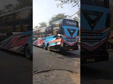 Vijayant travels Volvo 9600 Nagpur to jabalpur #youtubeshorts #ytshorts #volvo9600 #shorts