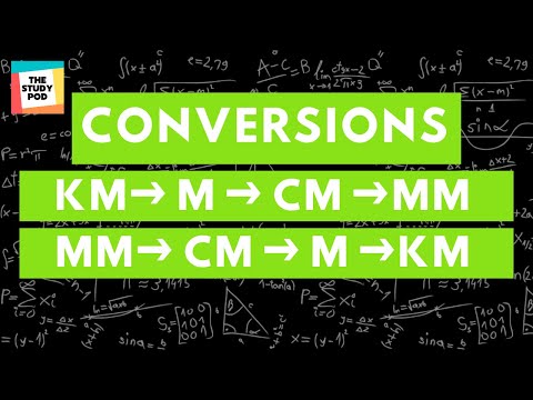 Length | km to cm, m to mm, km to mm, mm to m, mm to km, cm to km | Unit Conversion | The Study Pod