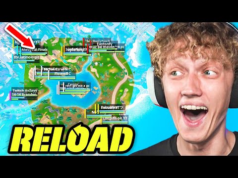 I Hosted The FIRST Fortnite RELOAD Tournament (OG Map)