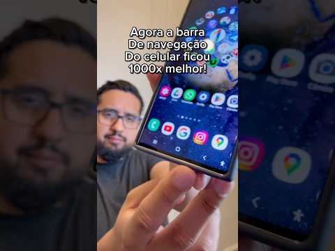 Como ocultar a barra de navegação do celular