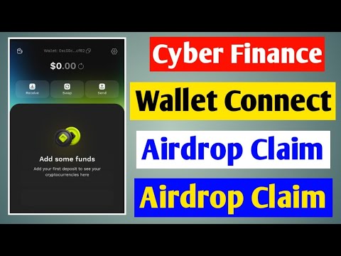 Cyber Finance Airdrop Withdraw | Cyber Finance Bot Mining Wallet Connect Update In Telegram Hindi