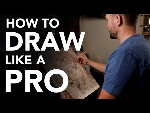 How To Start Drawing | Using Big Shapes