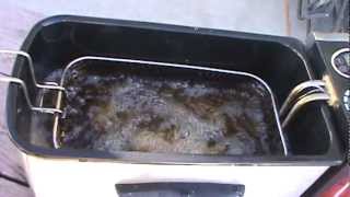 deep frying fish