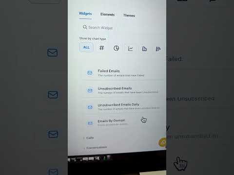 Set Up EMAIL STATS Using Dashboard Widgets #crmforcoaches #shorts