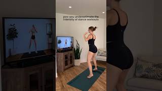 pov: you underestimate the intensity of dance workouts #shorts