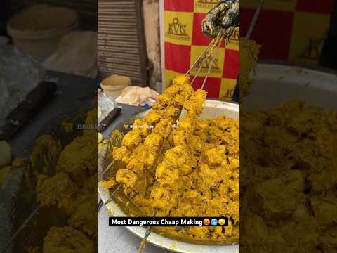 Delhi ki sabse Unique Chaap🥵😵|| Indian Street Food