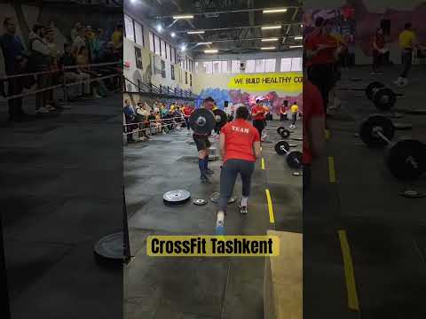 CrossFit соревнования Ташкент момент взятие в сед!