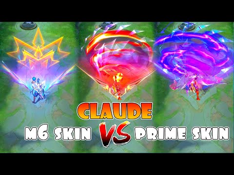 Claude M6 VS Prime Skin Comparison