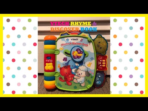 VTECH RHYME & DISCOVER BOOK