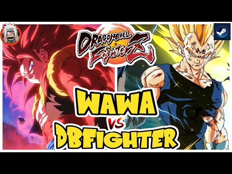 DBFZ Wawa vs DBFighter (Black, Baby2, Trunks) vs (Trunks, GokuSSJ, VegetaSSJ)