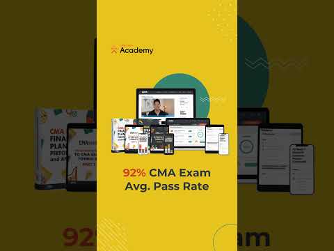 92% CMA Exam Avg  Pass Rate   Video