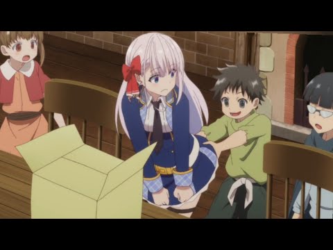 Leo shocked when he lifted Crystalia skirt | Seiken Gakuin no Makentsukai,聖剣学院の魔剣使い