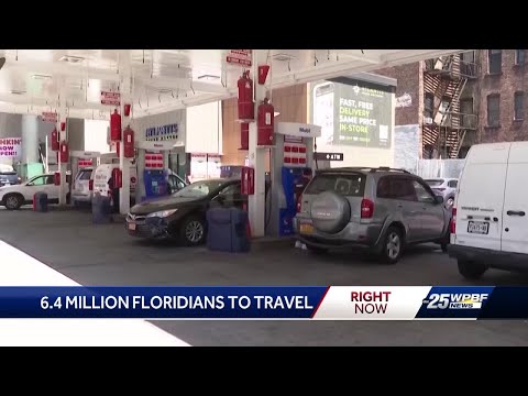 Holiday travel rush begins at PBIA and on the roads