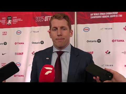 Team USA Coach David Carle Still Working Out Lines After 10-4 Win Over Germany | 2025 World Juniors