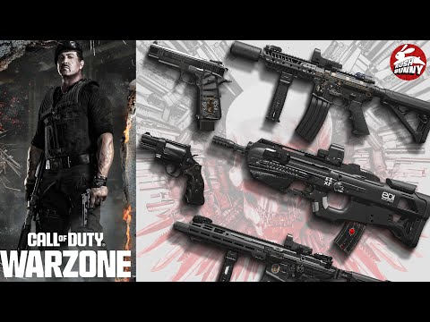 BARNEY ROSS INSPIRED LOADOUT | THE EXPENDABLES | CALL OF DUTY WARZONE @rushbunnyXD @CallofDuty