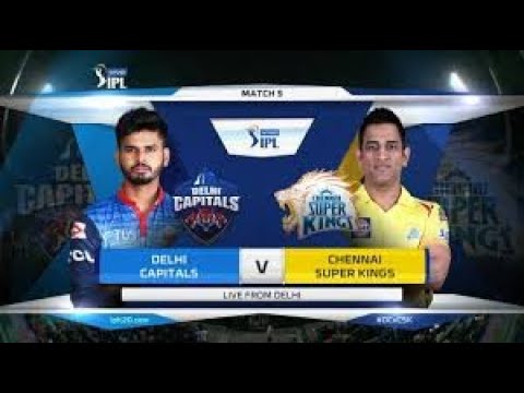 Csk vs Dc ipl live match|| Today ipl match csk vs dc 2020