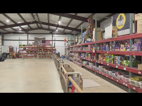 Local firework stands preparing for New Years celebrations