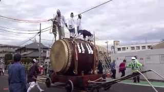 調布市国領の祭り大太鼓２０１５