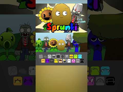 Sprunki: PvZ Edition // Plants VS Zombies Mod [Incredibox] #shortvideo #shorts #short