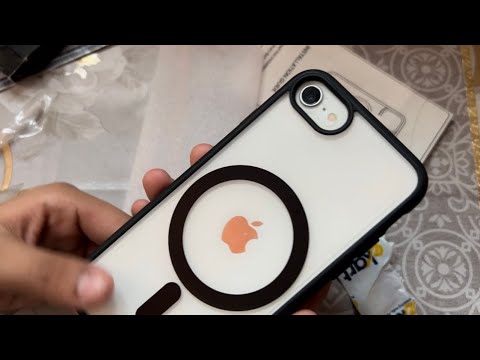 iPhone SE 2/3 MagSafe back cover unboxing l Purchase from Flipkart