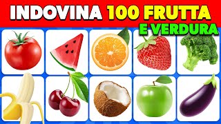 Indovina la Frutta e la Verdura in 3 secondi 🍎🥑🍍 | FACILE a IMPOSSIBILE