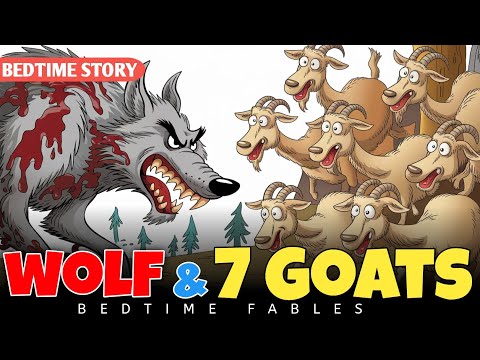 Wolf and The Seven 7 Little Goats | Bedtime Fables