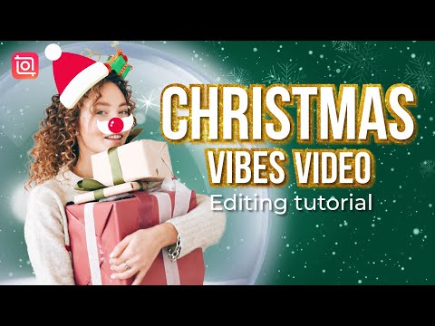 🎄How to Easily Create a Christmas Vibes Video with InShot❄️(InShot Tutorial)