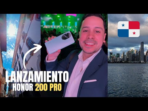 Fui al lanzamiento oficial del HONOR 200 Series en Panamá 📱✨